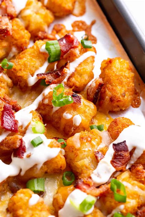 334 Ratings. Fiesta Tater Tot® Casserole. 40 Ratings. Cheesy Bacon, Ham, and Swiss Tater Tots Poutine. 2 Ratings. Tater Tot Taco Casserole with Queso. 51 Ratings. 9 Family-Friendly Tater Tot Casseroles. Tater Tot Casserole IV.